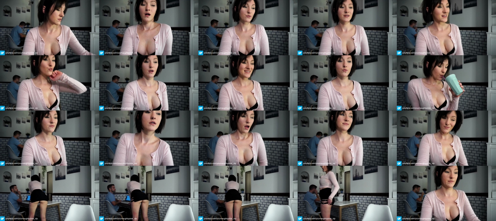 yournaughtypixie 03-10-2023 Topless 