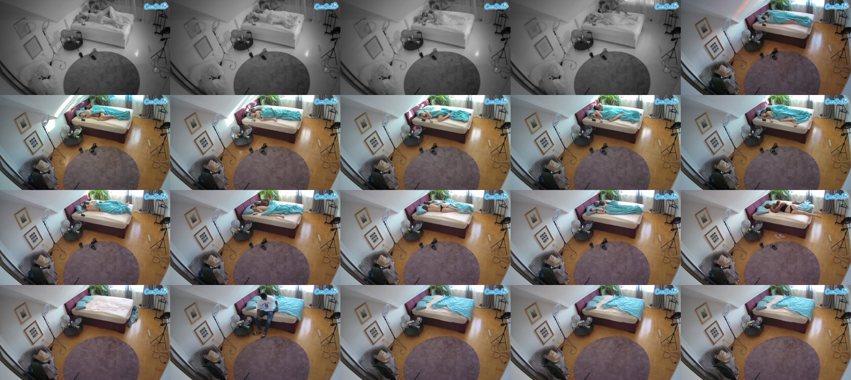 voyeurcam-julmodels-whitebed-4 16-10-2023 Topless CamSoda