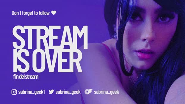 sabrina_geek Females Chaturbate 15-07-2024