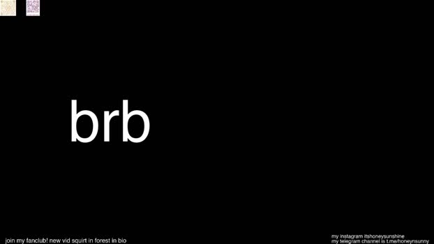 honey_sunshine Females Chaturbate 22-08-2024