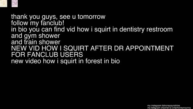 honey_sunshine Females Chaturbate 28-08-2024