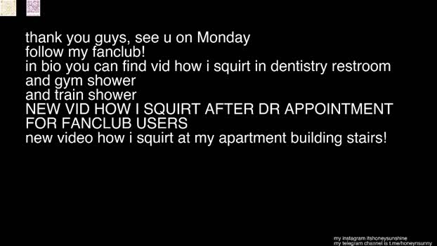 honey_sunshine Females Chaturbate 21-09-2024