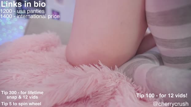 cherrycrush Female Chaturbate 17-10-2024