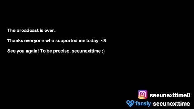 seeunexttime Female Chaturbate 19-11-2024