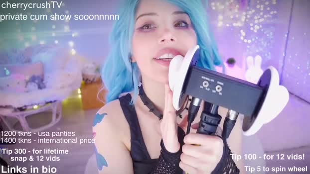 cherrycrush Female Chaturbate 10-12-2024