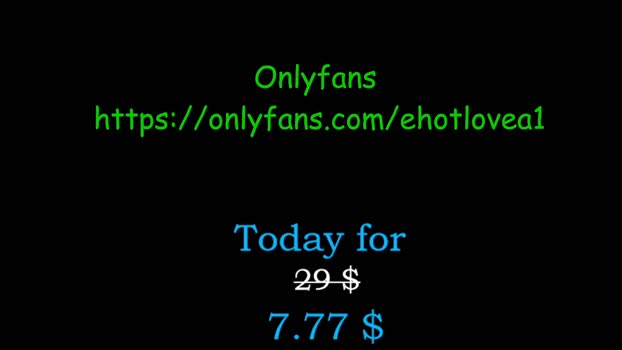 ehotlovea Female Chaturbate 03-01-2025