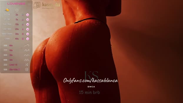 kassablanca_ Female Chaturbate 08-01-2025