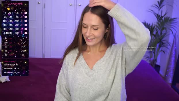 yours_anastasia Female Chaturbate 08-01-2025