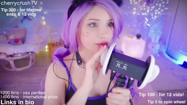 cherrycrush Female Chaturbate 09-01-2025