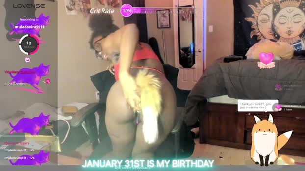 ebonyprincesscee Female Chaturbate 10-01-2025