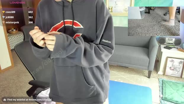 cidergal69 Female Chaturbate 22-01-2025