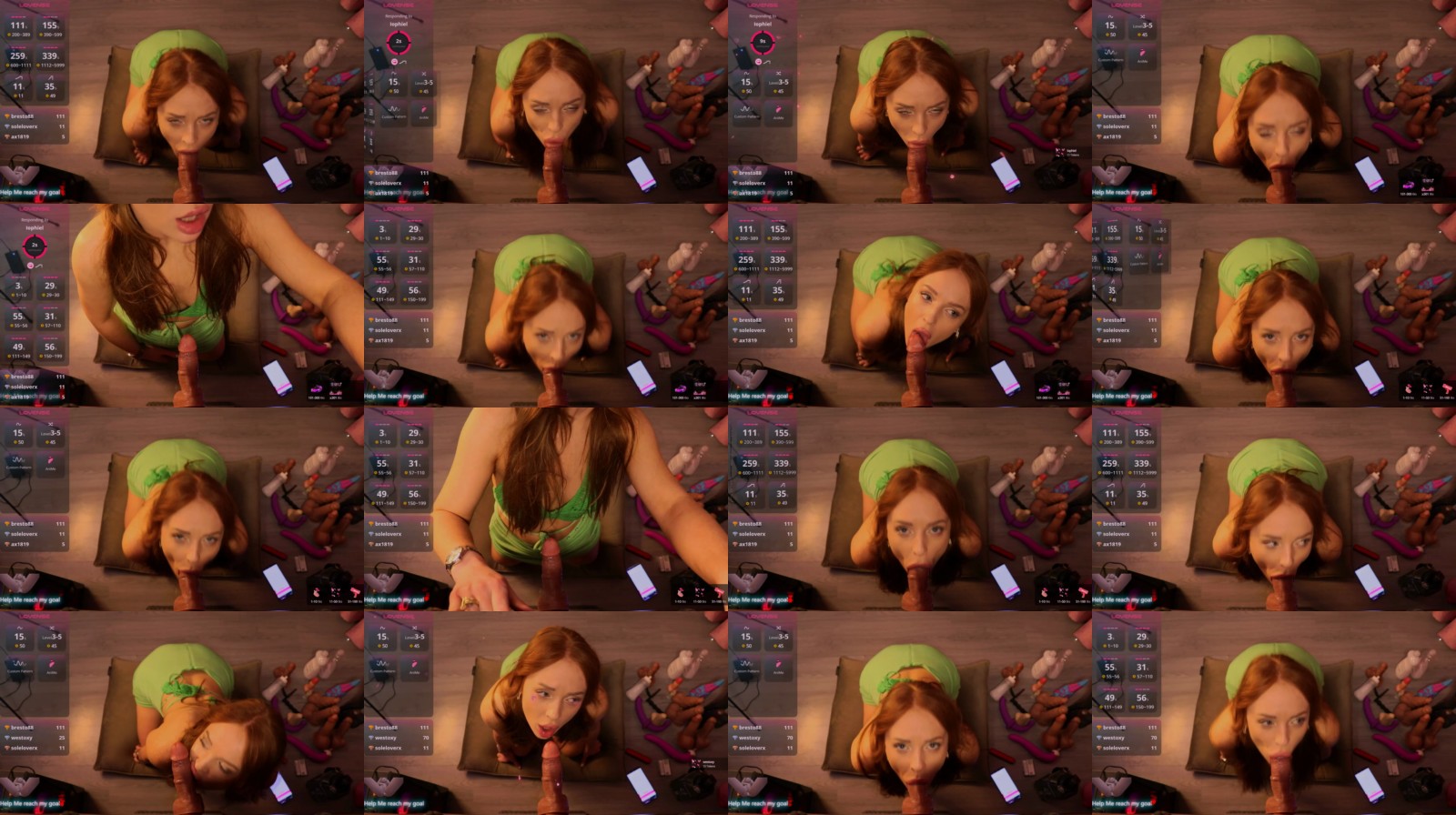redhead_shark Female Chaturbate 13-02-2025