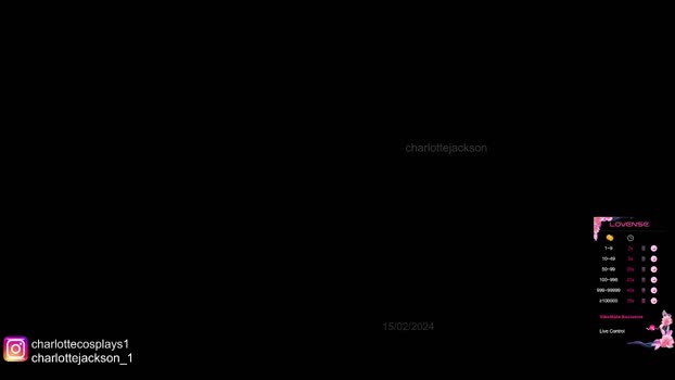 charlottejackson Female Chaturbate 15-02-2025