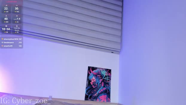 cyberzoe Female Chaturbate 14-03-2025