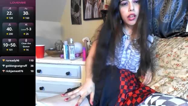 ladygothic Female Chaturbate 10-04-2025