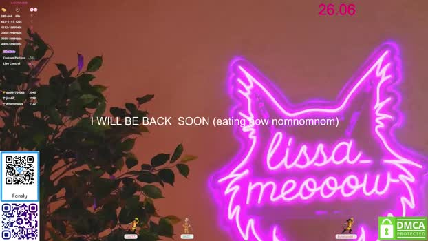 lissa_meooow Female Chaturbate 26-06-2025