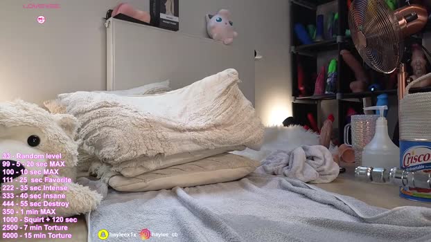 hayleex Female Chaturbate 05-08-2025