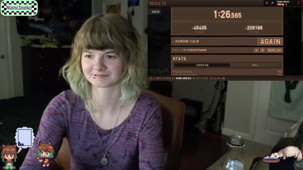 nami3neko Female Chaturbate 07-08-2025