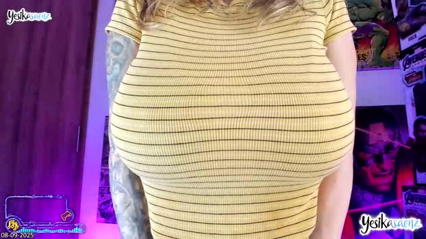 yesikasaenz Female Chaturbate 09-08-2025