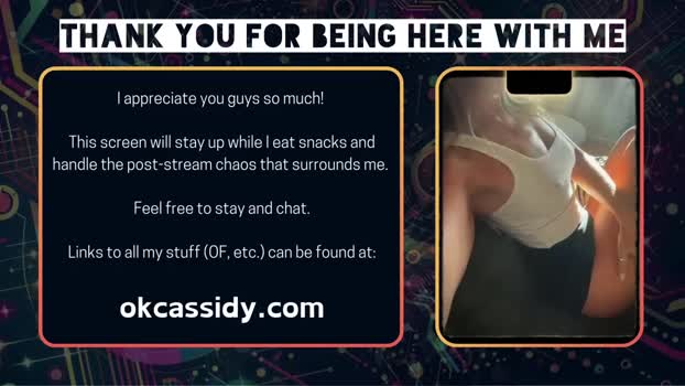 oh_ok_cassidy Female Chaturbate 09-10-2025