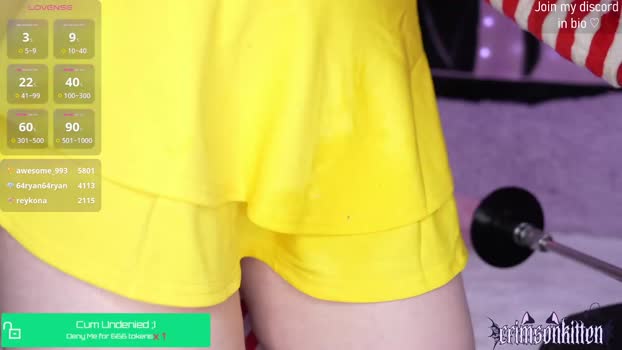 crimsonkitten Female Chaturbate 11-10-2025