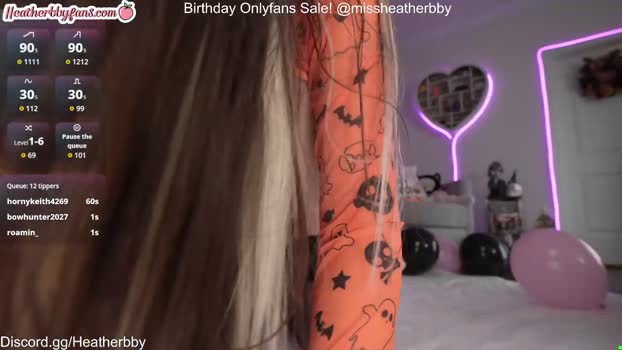 heatherbby Female Chaturbate 19-10-2025