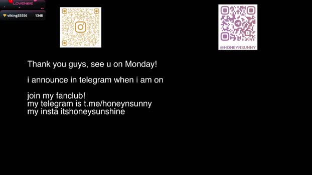 honey_sunshine Female Chaturbate 08-11-2025