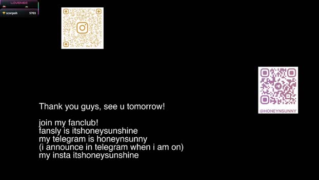 honey_sunshine Female Chaturbate 12-02-2026