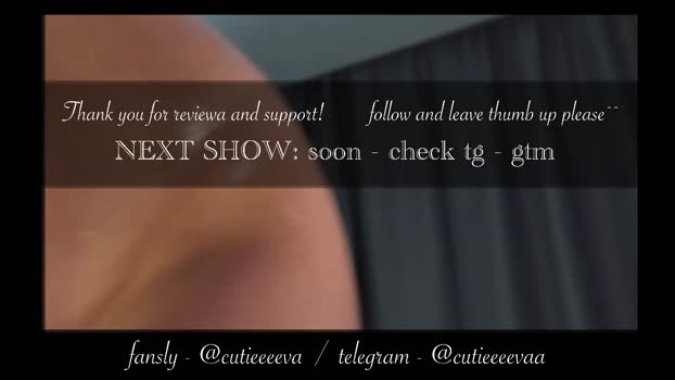 cutieeeeva Female Chaturbate 13-02-2026