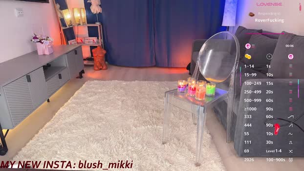 blush_mikki Female Chaturbate 14-02-2026