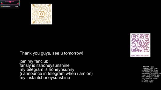 honey_sunshine Female Chaturbate 19-02-2026