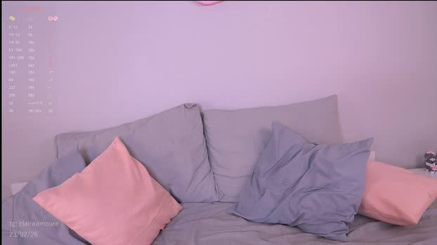 claire_amoure Female Chaturbate 23-02-2026