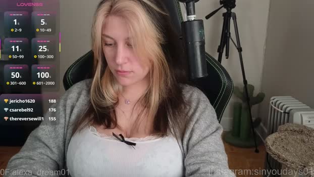 alexa_dream Female Chaturbate 05-03-2026