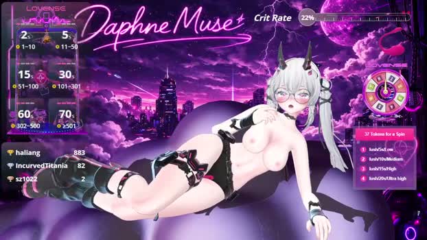 muse_daphne Female Chaturbate 14-03-2026
