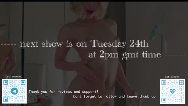 cutieeeeva Female Chaturbate 23-03-2026