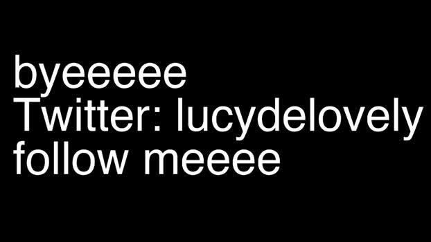 lucydelovely Female Chaturbate 09-04-2026