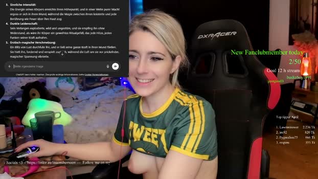 kimilee22 Female Chaturbate 10-04-2026