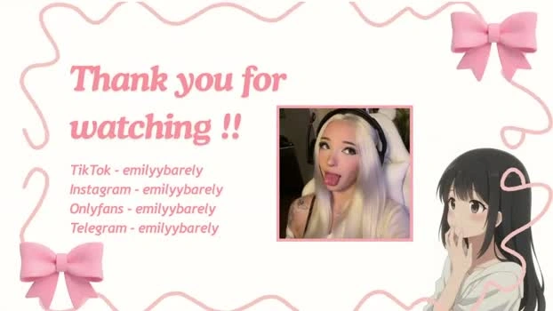 emilyybarely 21-04-2026 Cam Show wet love