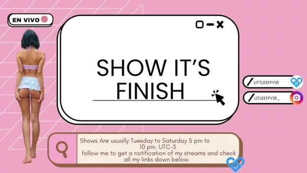 little_effy18_ 16-05-2026 Cam Show naked pussy