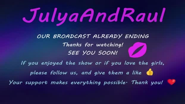 julyaandraul 24-05-2026 Cam Show kink jerkoff