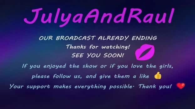 julyaandraul 31-05-2026 Cam Show ass fingering