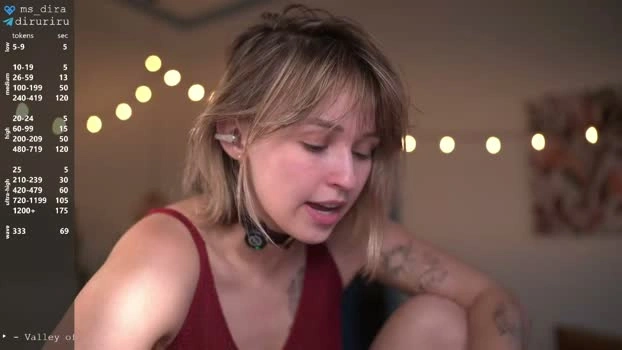 ms_dira 31-05-2026 Cam Show horny Wet