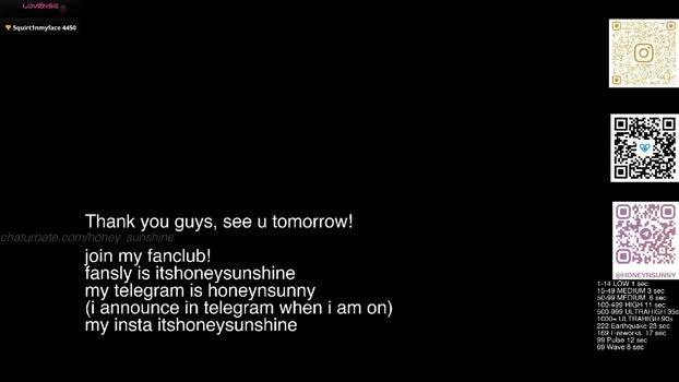honey_sunshine 20-06-2026 Cam Show squirt Topless