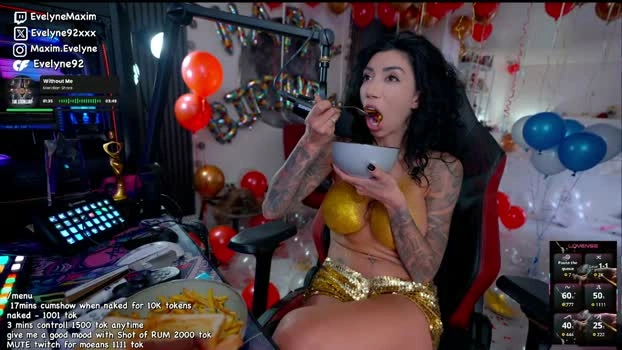 evelyne92 04-07-2026 Cam Show hard bigass