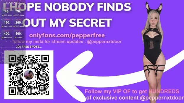 pepperxminthe 10-07-2026 Cam Show beautiful jerkoff