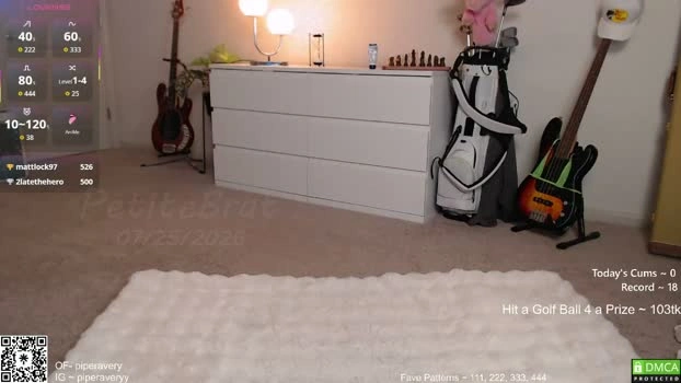 petitebrat 26-07-2026 Cam Show bj-dildo striptease
